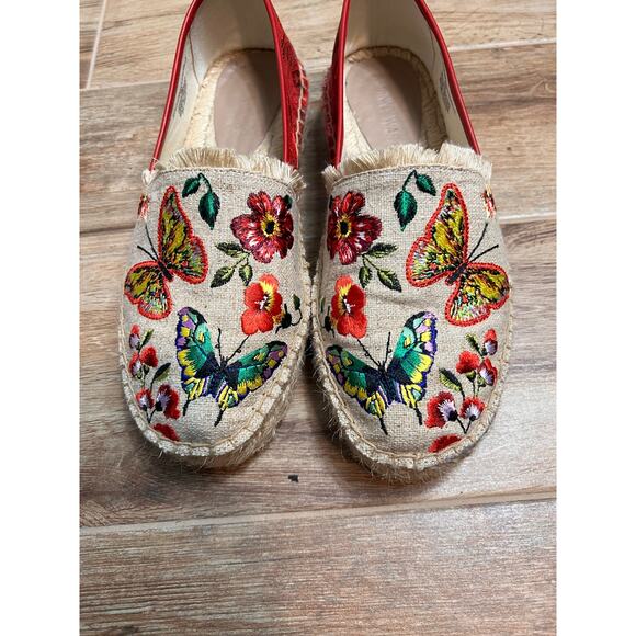 Johnny Was | Shoes | Johnny Was Sz 9m Lilac Brocade Crane  NWOT, Johnny was size 8 shoes